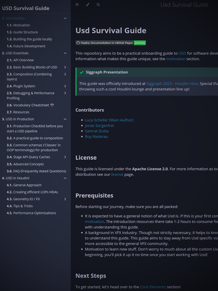 VFX USD Survival Guide